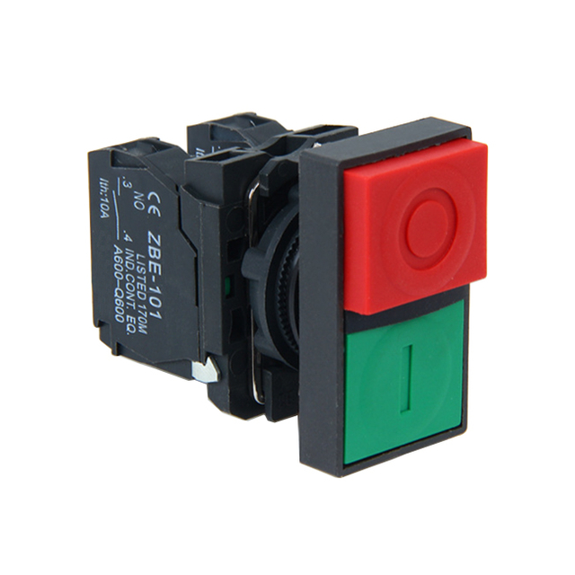 Interruptor de bot&atilde;o de cabe&ccedil;a dupla XB5AL8325